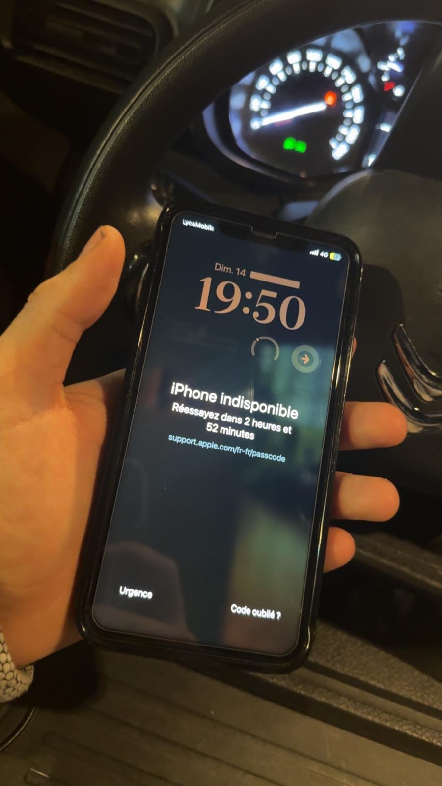 Réparation d'ecran après