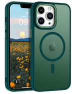 coques antichoc magsafe VERT Matt iPhones
