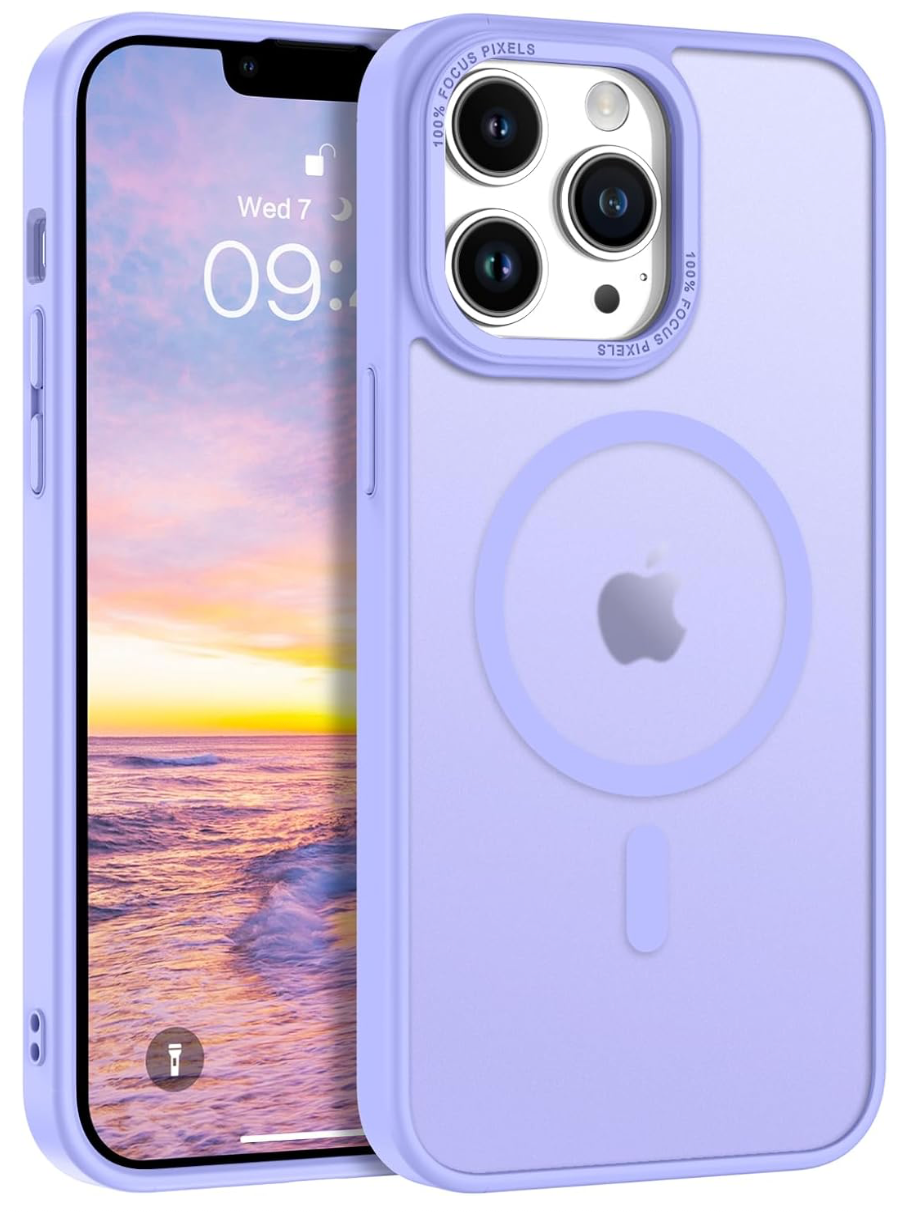 coques ANTICHOC MAGSAFE mauve Matt