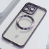 coques MAGSAFE ÉTUI MAGNETIQUE TRANSPARENT mauve