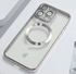 coques MAGSAFE ÉTUI MAGNETIQUE TRANSPARENT blanc